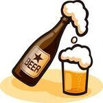 「夜アソビ見た」で瓶ビール人数分サービス致します